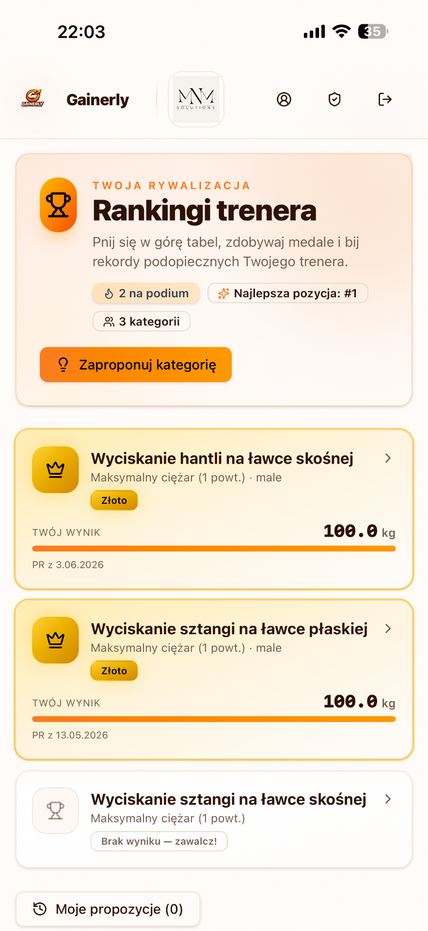 Rankingi i rywalizacja